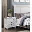 Ensemble de meubles de chambre à coucher en bois blanc