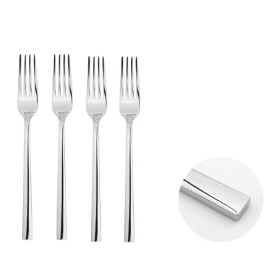 Cutlery Sets Stainless Steel 18/8 Fork 4pc Set Catering Flat