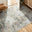 Tapis de couloir moderne neutre 2 x 6 doux neutre lavable-1620857158