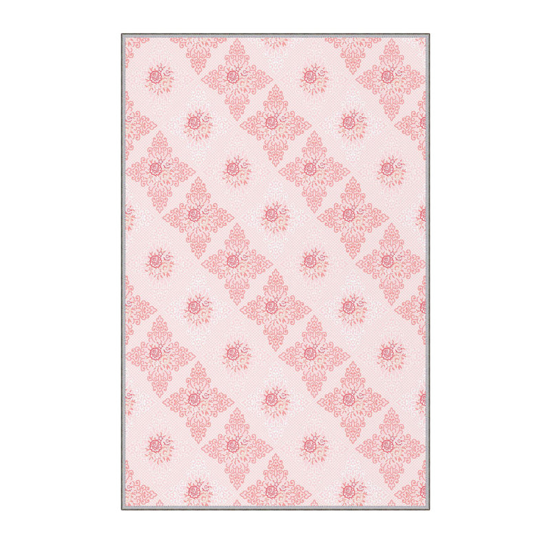 Premium Hall Carpet, 2.6 x 9.8 ft, 100% Polyester, 0.3 in Pile Height | Antibacterial, Non-Slip PVC Felt Dot Underside | Machine Washable, 3D Digital Printing | Durable & Stylish for Home Décor
