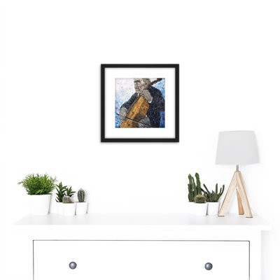 Contrebasse 1979 1 Piece Single Picture Frame Painting