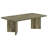 Donovan Mango Brown Rectangular Solid Wood Coffee Table