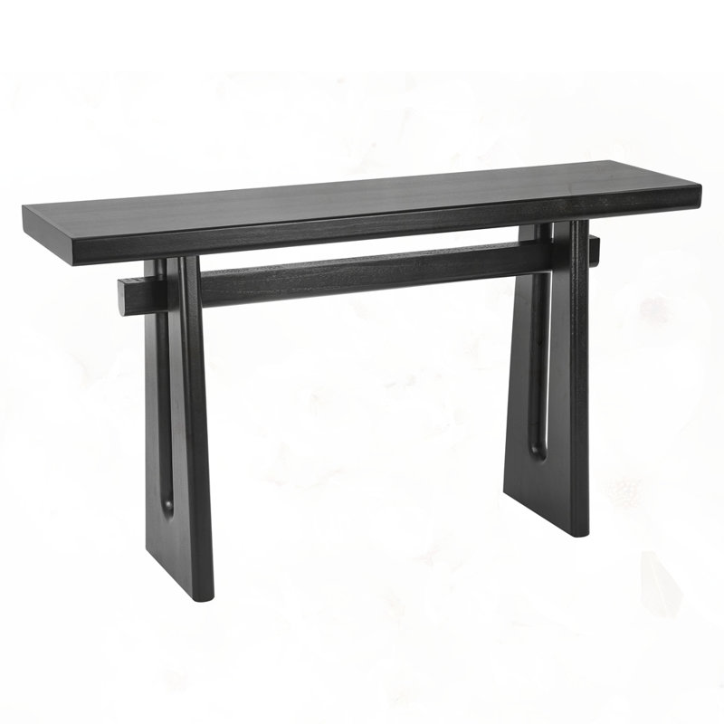 Elegant Console Table, Black