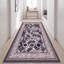 Tapis Langley moderne à motif mosaïque mouchetée abstraite gris et noir, lavable en machine, antidérapant, à poils courts, pour intérieur et extérieur, adapté aux animaux domestiques, idéal pour le salon, la chambre, la salle à manger, l'entrée, le corridor ou le bureau.-1230821031