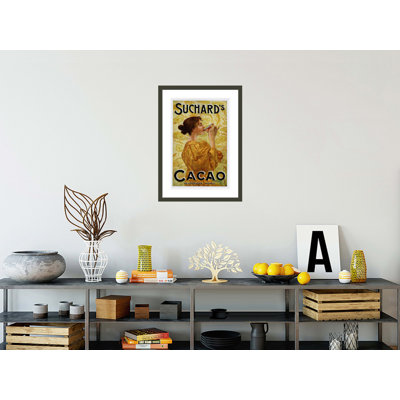 Circa 1905 Belgian Poster for Suchard's Cacao by Unknown -Framed Giclee Print