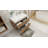 Carnetta Single Bathroom Vanity with Wood, Acrylic Top-1416163433