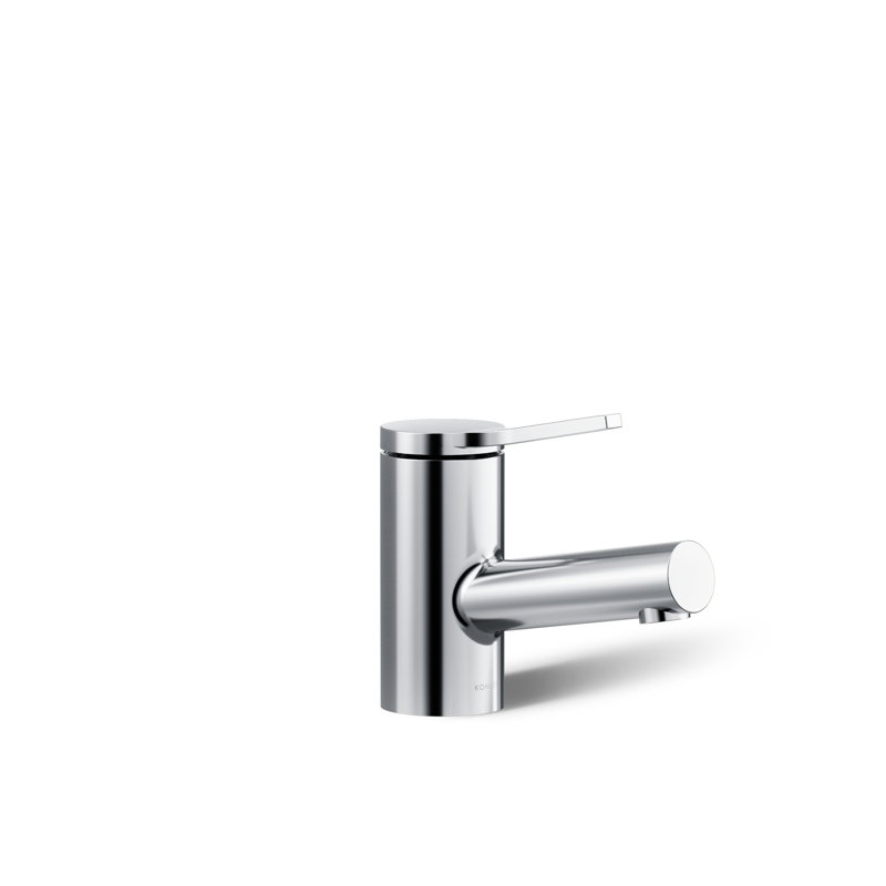 Robinet de lavabo pour salle de bain à poignée simple Elate, 1,2 gal / min, Chrome poli