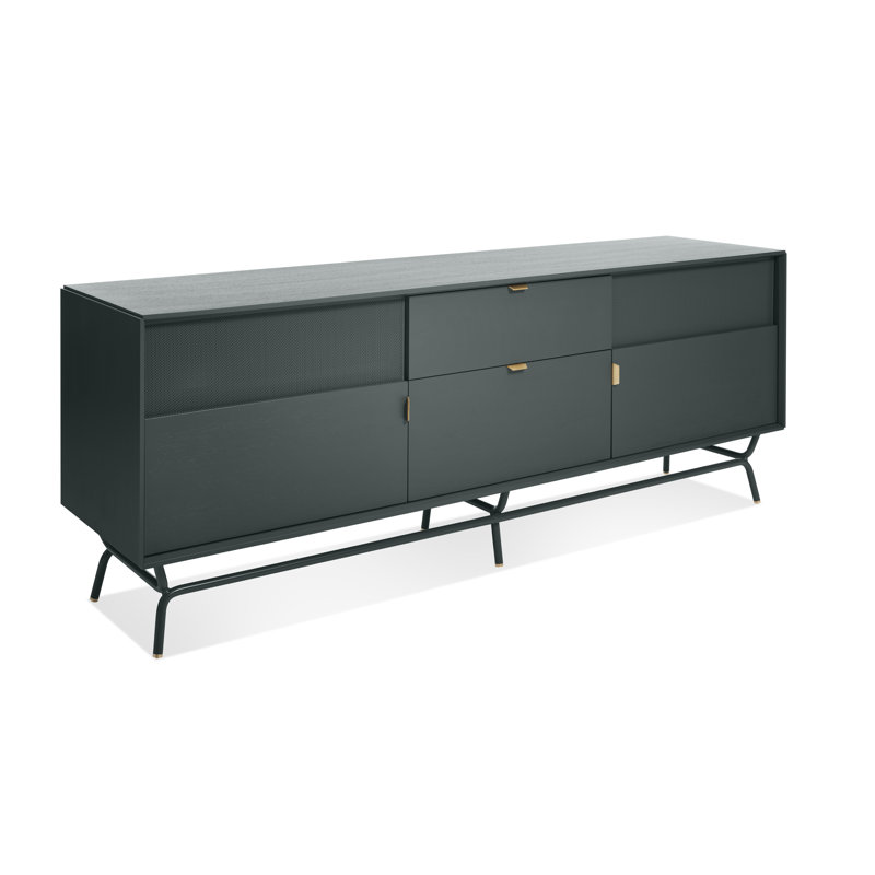 Dang Media Console, Navy Green
