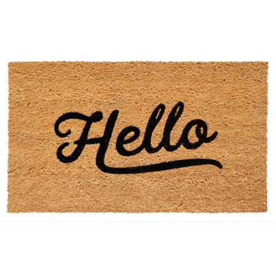 Juliuz Non-Slip No Pattern Doormat