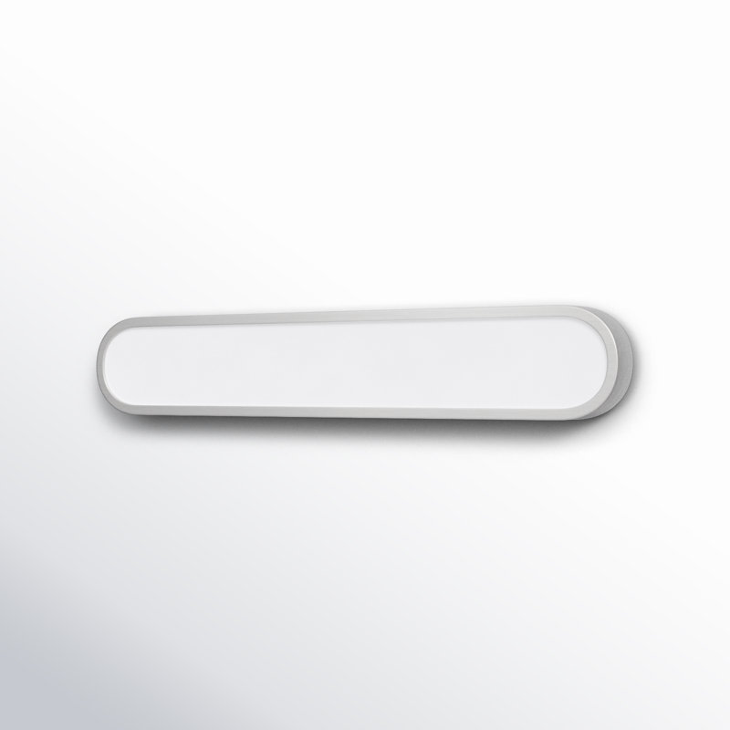 Dimmable LED Bath Bar, White/Satin Nickel, 30"