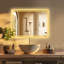 Miroir mural lumineux sans cadre Cevat-1865587671