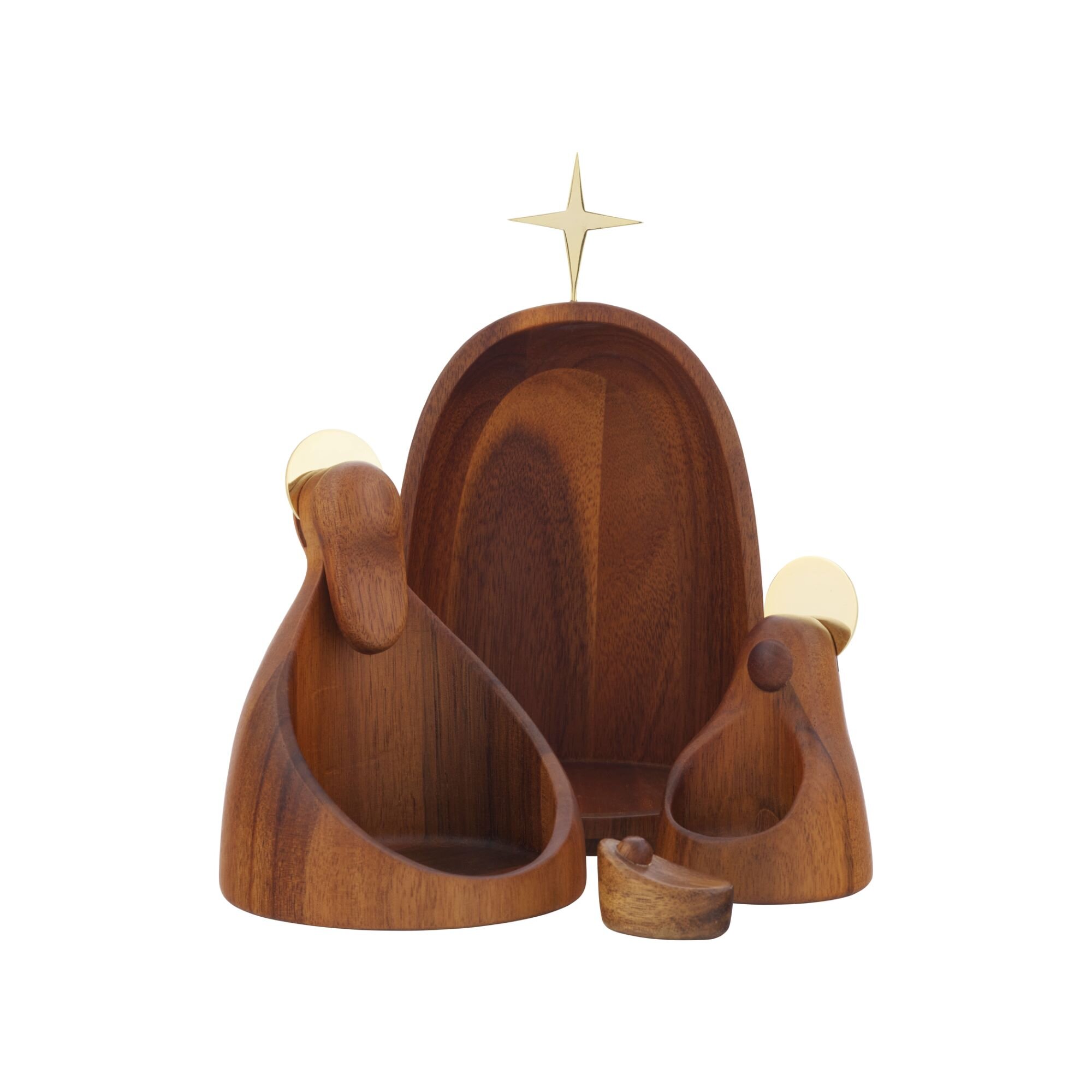 Nativity set accessory, butcher's meat 4pcs