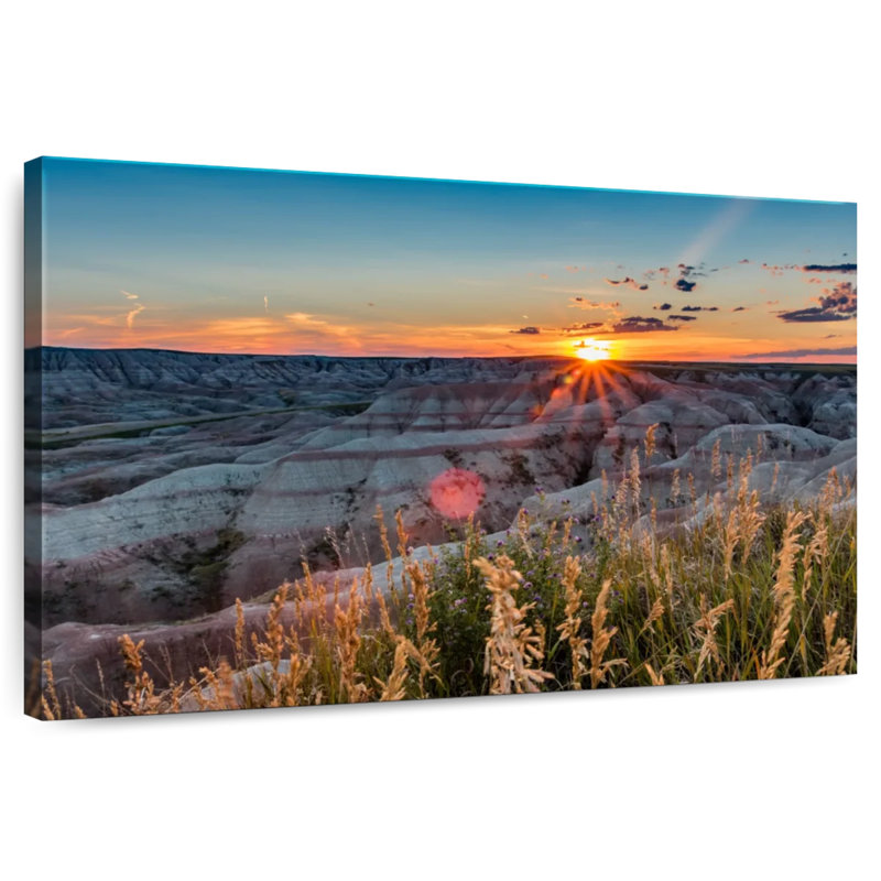 Badlands National Park, 8" H x 12" W