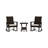 Bayview 3 Piece Wicker Rocking Chair Set-680299488