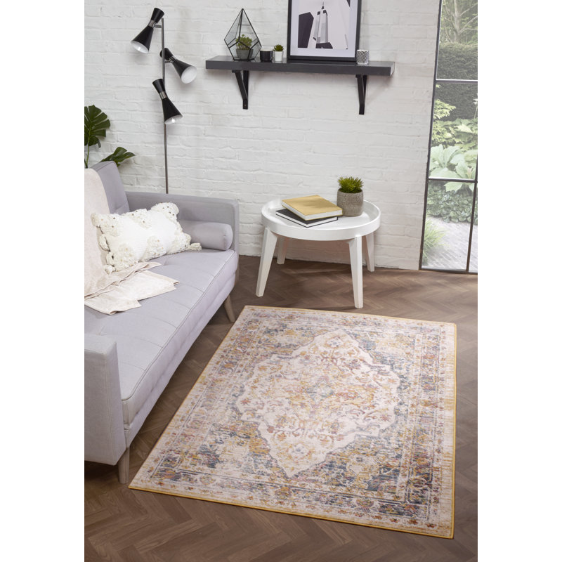 Montes Abstract Area Rug, Rectangle 80 x 150cm