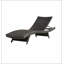 Chaise longue en osier Salem