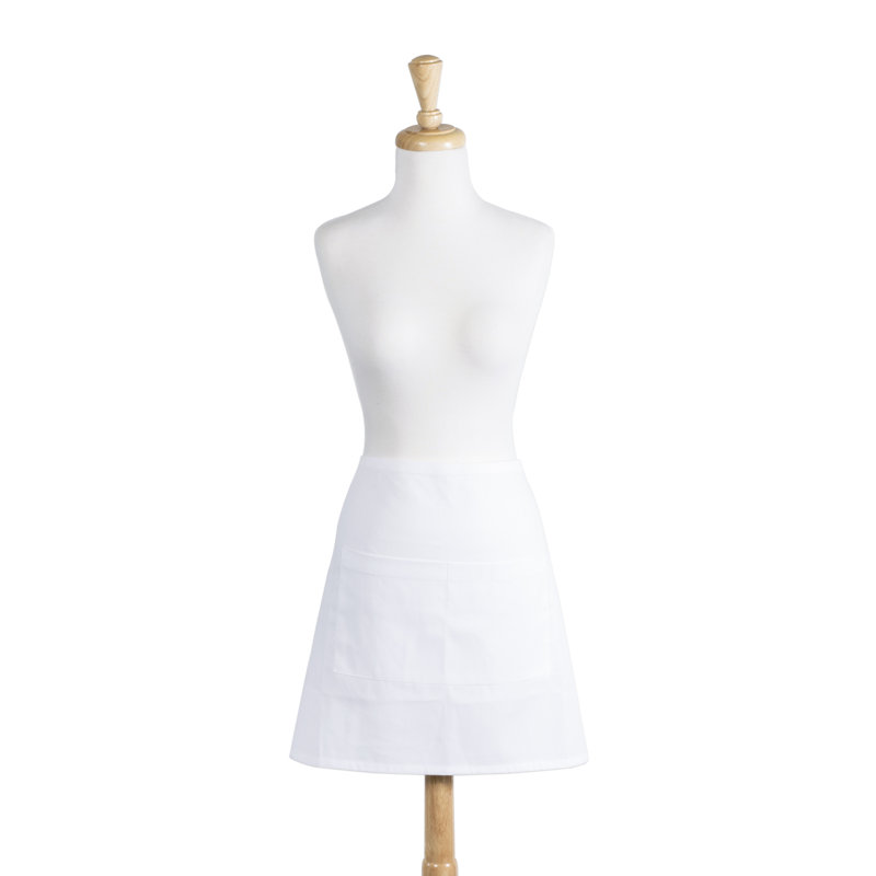 Tablier de cuisine chef, Blanc