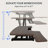 Desk Converter with Removable Keyboard Tray-113492192-113492191