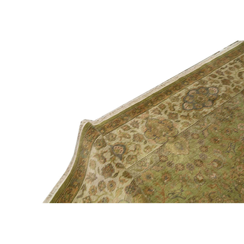 Modn Mughal Wool Oriental Area Rug