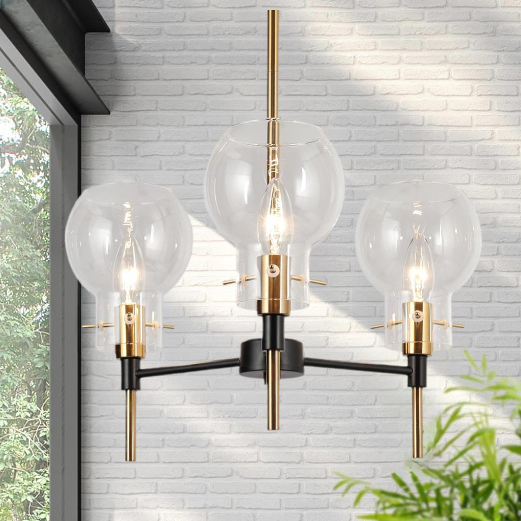 Froney 3 - Light Kitchen Island Pendant Everly Quinn