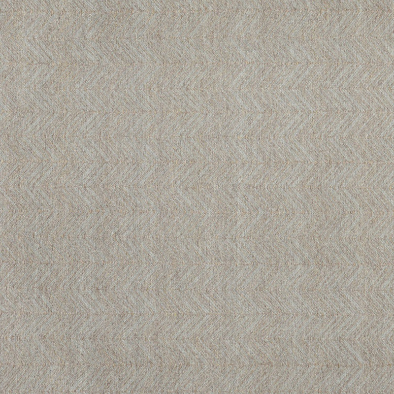 Light Grey Herringbone Handwoven Reversible 4' x 6' Rug