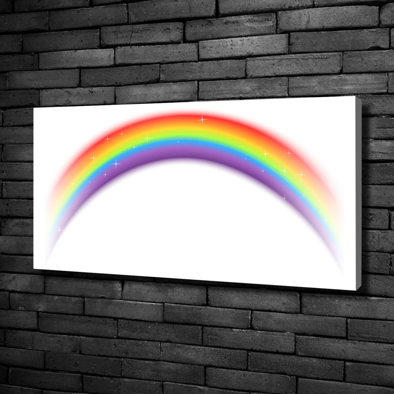 Rainbow - Wrapped Canvas Print, 50cm H x 100cm W