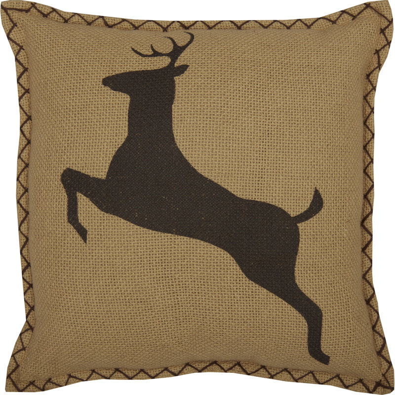 Dawson Star Cotton Reversible Throw Pillow