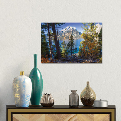 Jenny Lake Grand Teton- Gallery-Wrapped Canvas Giclée