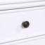 Table de chevet 2 tiroirs Emmett - Blanc-1104705486