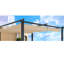 Replacement Canopy Top For 13X10 Ft Pergola - Khaki Protected, Water-Repellent, Simple Install Process Cover Blocking, Weather , Easy Assembly Steps
