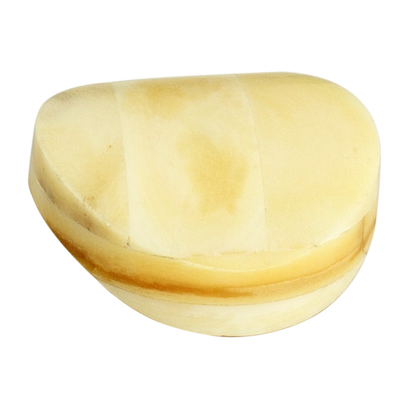 Eclipse Cream Round Novelty Drawer Cabinet Knob with Mounting Hardware