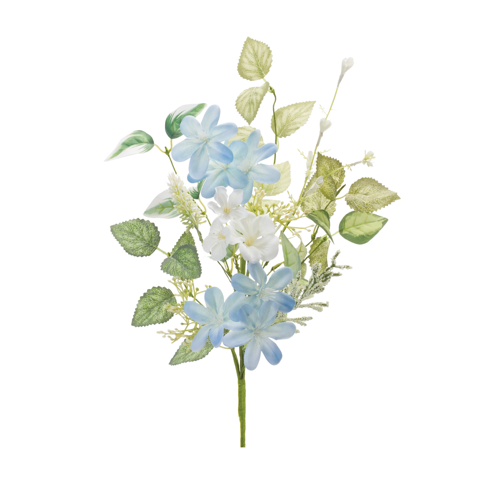 Fabric Lisianthus Flower Stems, Bushes, And Sprays Arrangement