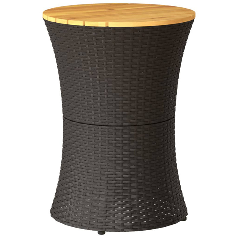 Penelopie Frame End Table, Black