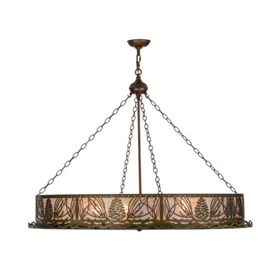 Lustre tambour 8 lumières Jamirr