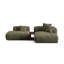 Betsayda 2 Seater Corduroy Corner Sofa -482205684