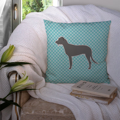 Irish Wolfhound Throw Pillow