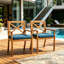 Chaise longue de patio 2 pièces-129028131
