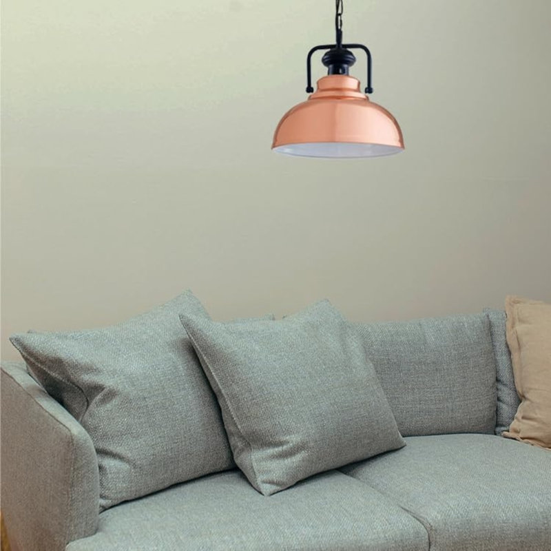 Barringer 1 - Light Pendant, Rose Gold