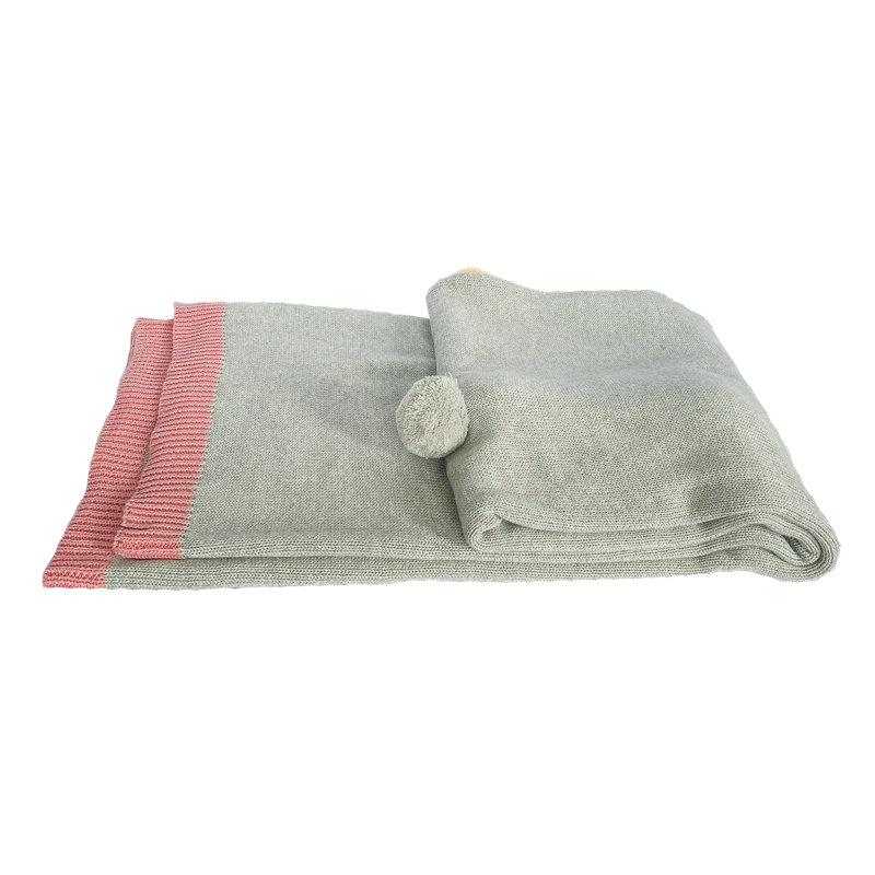 Knitted Throw Blanket