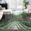San Francisco Green/Black/Grey Rug-62632493