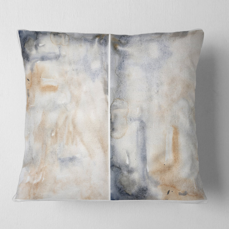 Coussin Paste Abstract, 16" x 16"