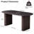 70.8" Oval Dining Table For 4, Modern Farmhouse Kitchen Table For 6, Rustic Large Dinner Table For Dining Reception Room-1358629855