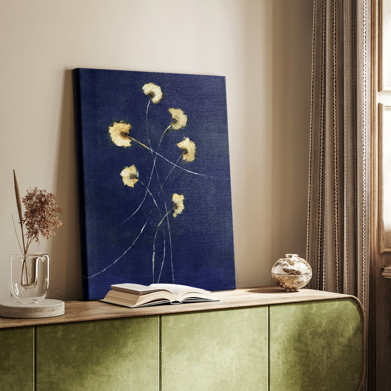 Indigo 1 - galerie Cavas sur mesure, H 18 po x l 12 po