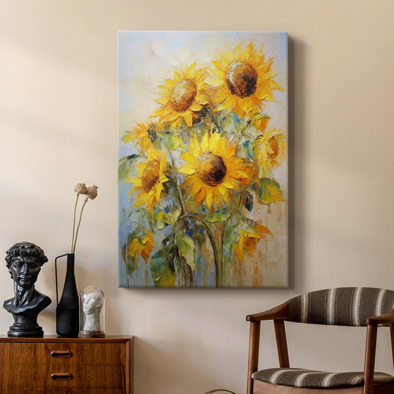 FLORAL Series CDXLVI - Gallery Cavas sur mesure, H 27 po x l 18 po