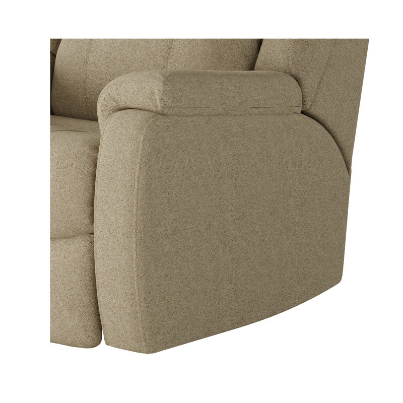Hercules Dual Power Wall Recliner, Khaki Chenille
