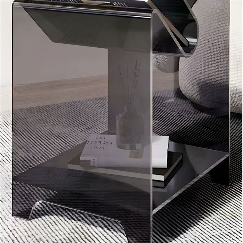 Table de salon Beshir, Gris