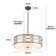 4-light Drum Chandelier Black Chandelier Chandeliers For Dining Room Drum Light Fixtures Ceiling Hanging