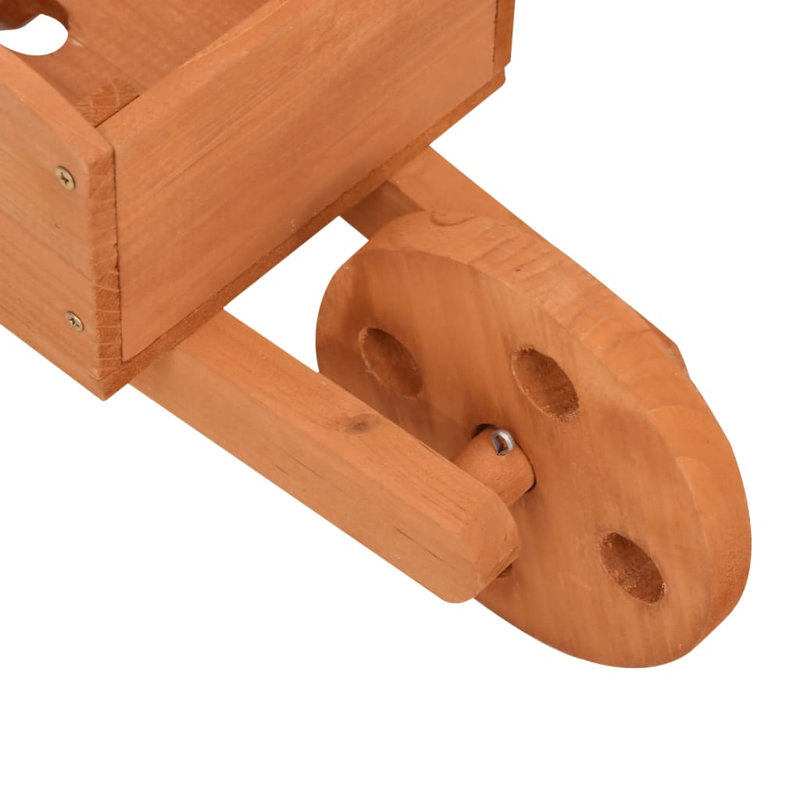 Wheelbarrow Planters 47x15x19 cm Solid Wood Fir