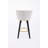 2Pcs Counter Height Bar Stools - Upholstered Seats, 360 Swivel, Velvet Fabric, Metal Legs, 26" Seat Height, Beige, Suited For Home & Kitchen Island Of 2 Swivel Chairs, Enhance Interior-2147176384
