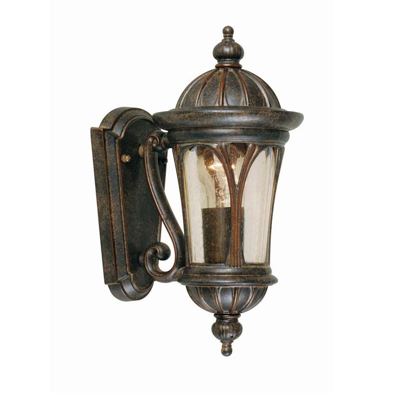 Bawden Weathered Bronze 350cm H Outdoor Wall Lantern